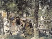 Bath in the Seine River Pierre Auguste Renoir
